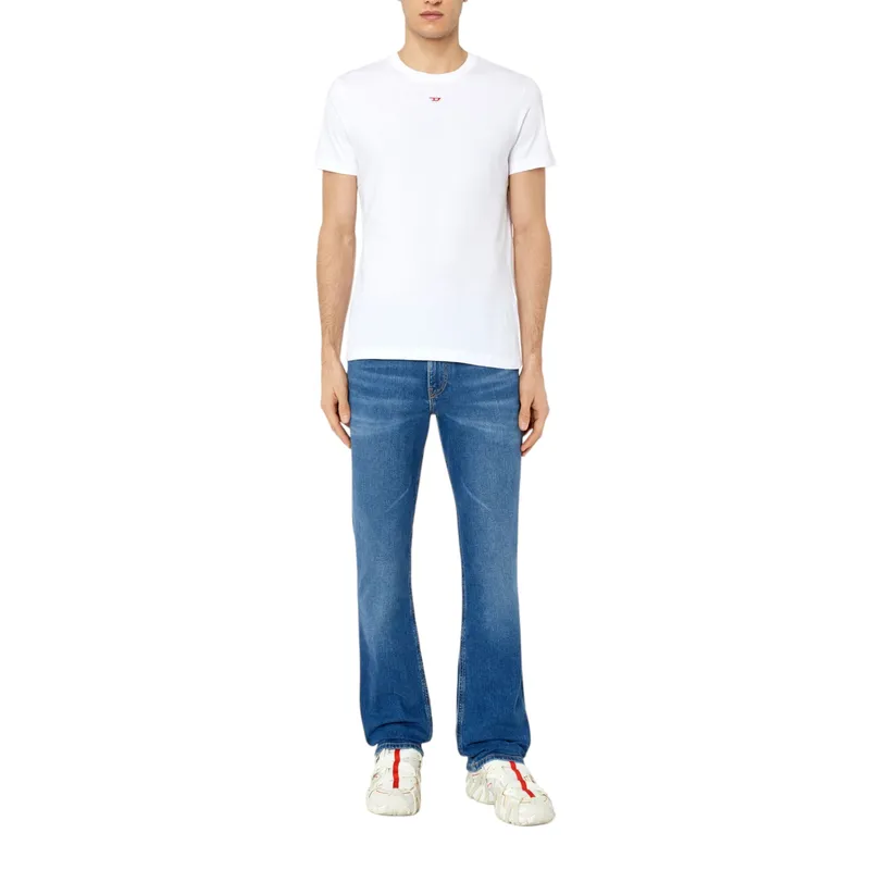 diesel 2021 e9a80 mens denim jeans mid waist bootcut pants3