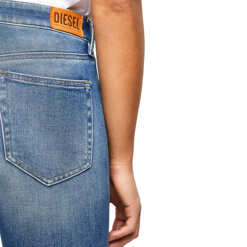 diesel slandy 009qs womens denim jeans stretch super slim fit3