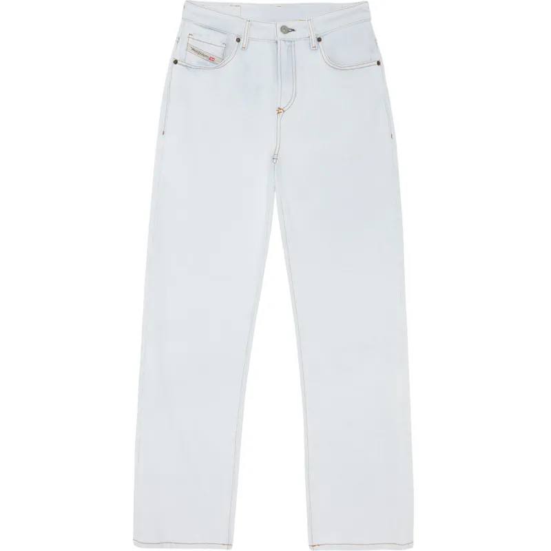 diesel 1999 0079z womens denim jeans loose fit blue pants3