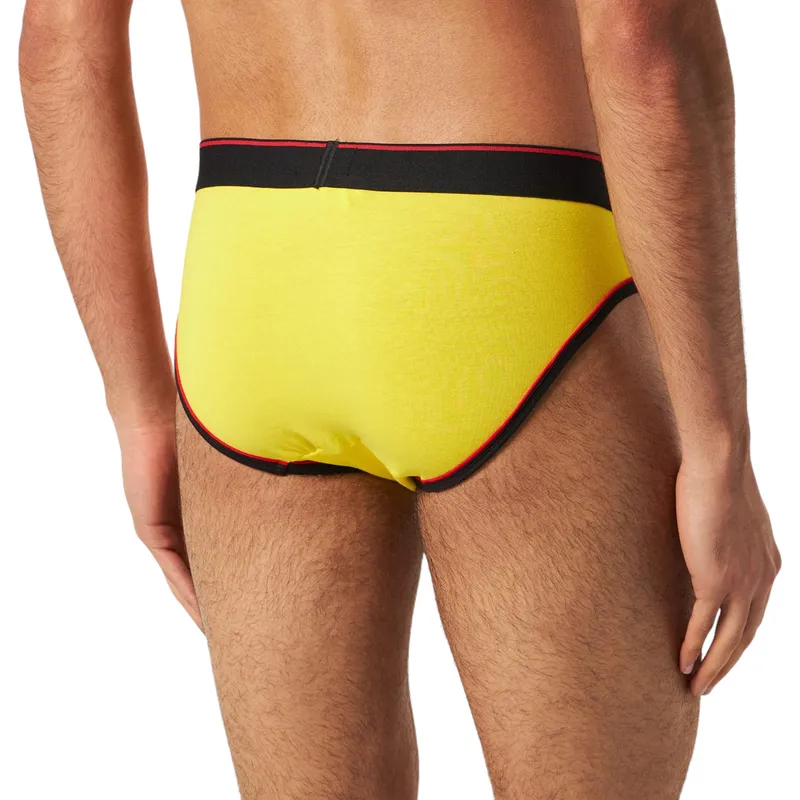 diesel umbr-andre 0jmam mens briefs 1x pack underwear yellow3