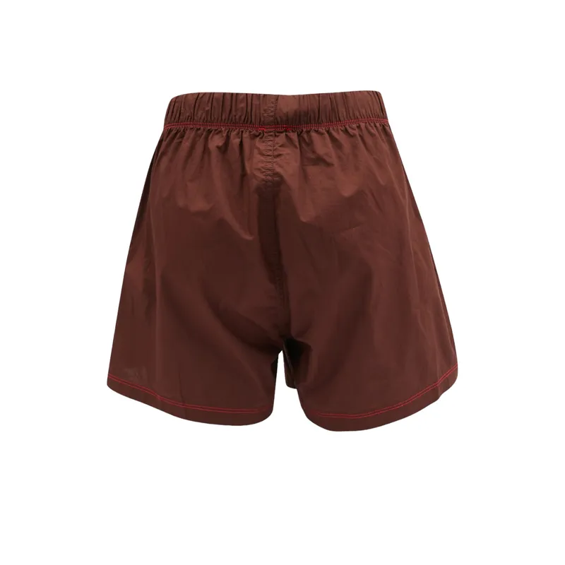 diesel uubx-stark mens boxer shorts brown woven cotton underwear3