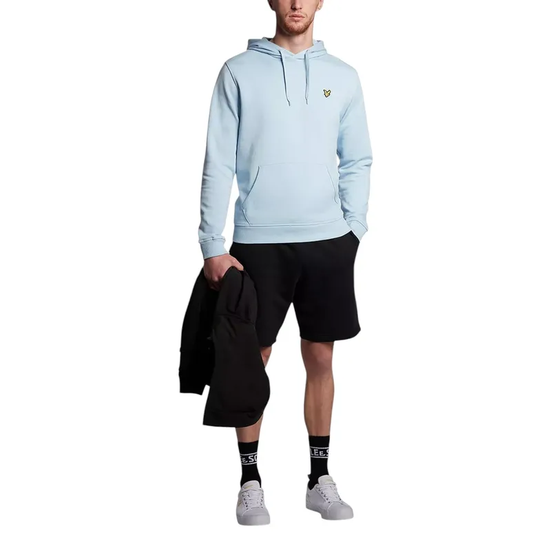 lyle & scott men pullover hoodies regular fit light blue3