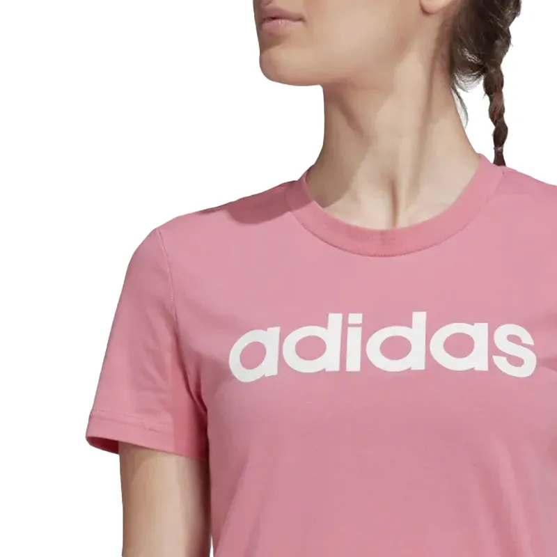 adidas h07831 women t shirts slim fit crew neck casual sports tee3