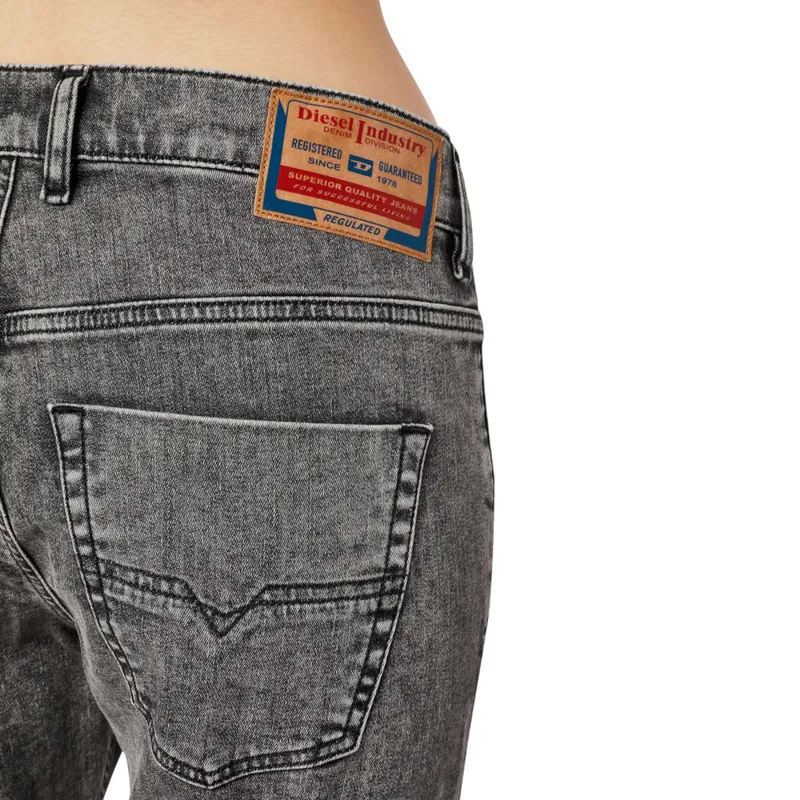 diesel d krailey womens denim jogg jeans sweat slim fit grey3