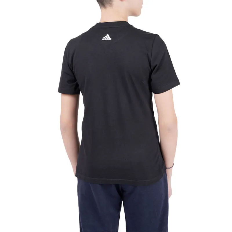 adidas gn4006 kids t shirts crew neck short sleeve black3