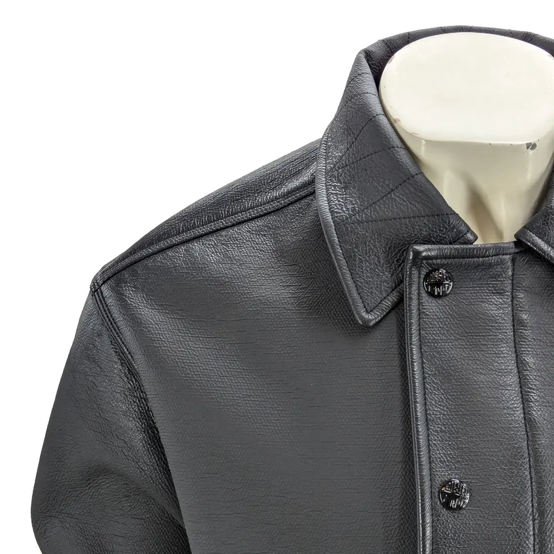 diesel j-dinos mens biker jacket collared regular fit black3