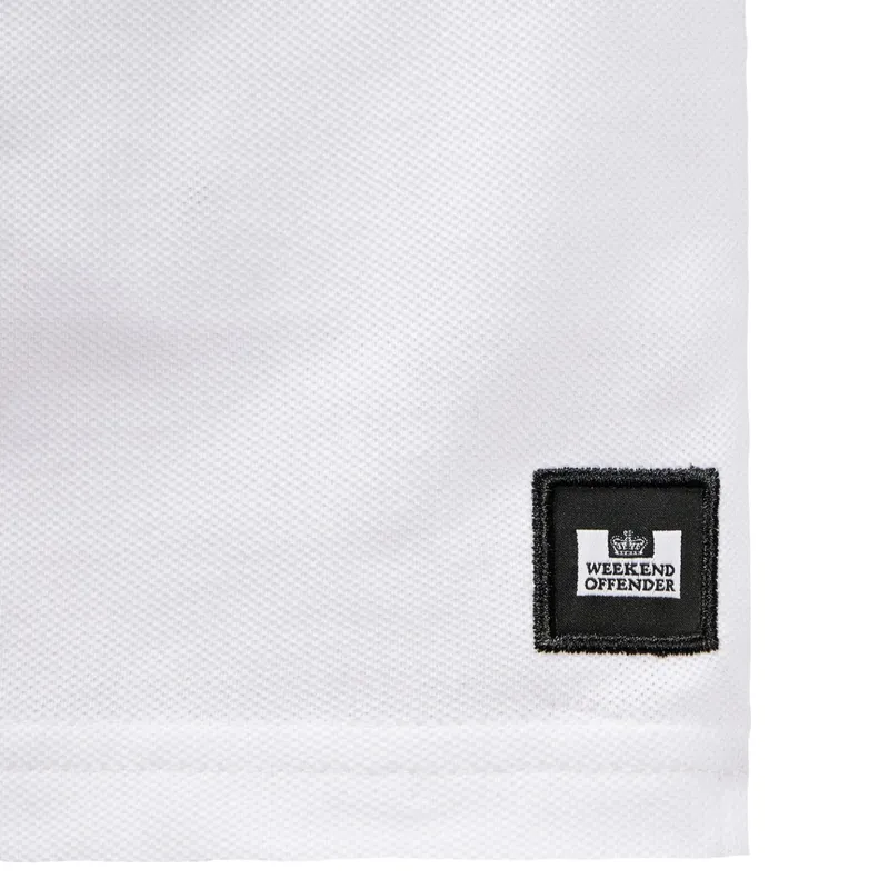weekend offender spence mens polo shirts white3