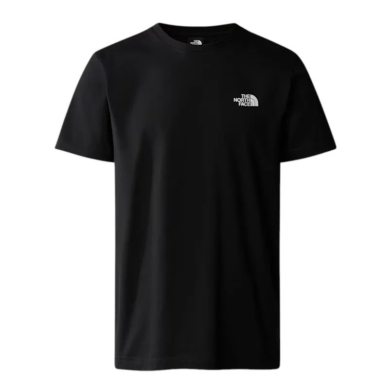 the north face t-shirt mens t black3