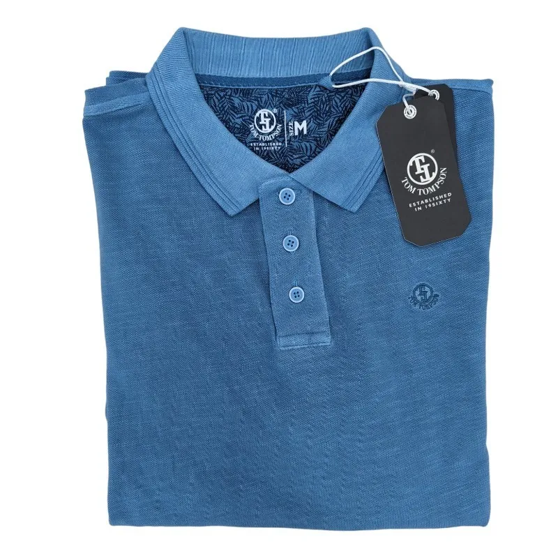mens polo t shirts short sleeve casual summer golf tee sky blue3