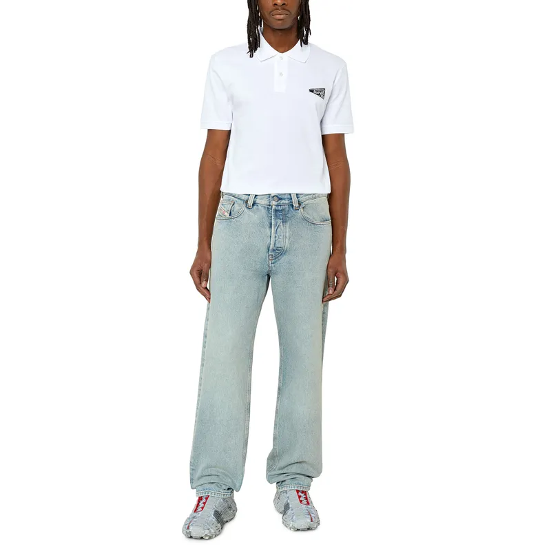 diesel t-smith-g3 a10632 mens polo shirts short sleeve white3
