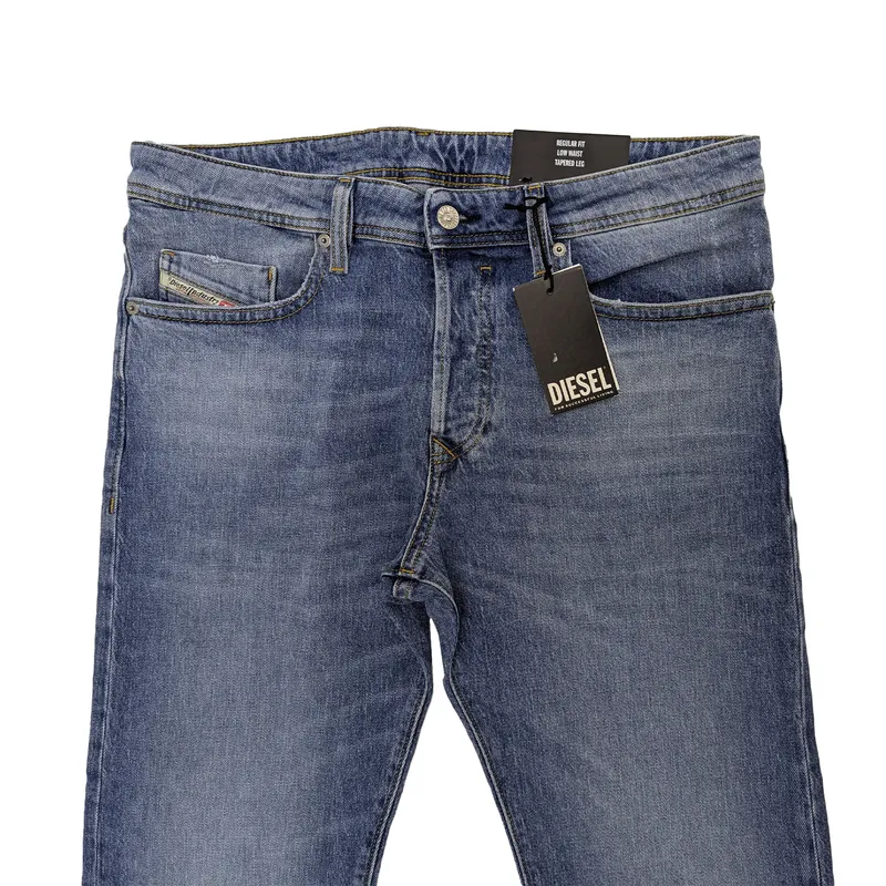 diesel buster r9a19 mens denim jeans low waist tapered leg3
