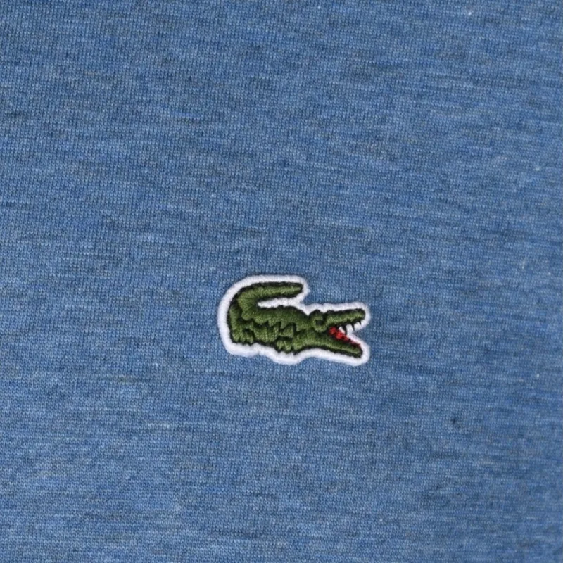 lacoste th6709 mens t shirts marl blue3