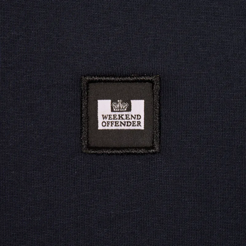 weekend offender mens t shirts lederle retro panelled regular fit3