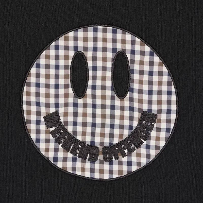 weekend offender tambay smiley mens t shirts crew neck black3