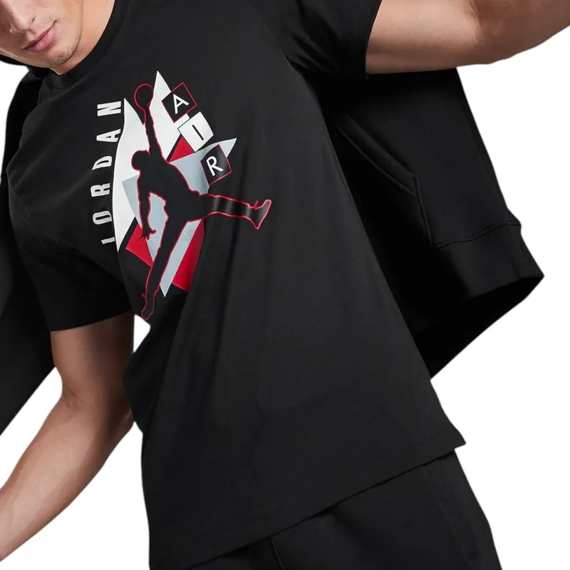 nike fd7301 air jordan graphic mens crew neck t shirts black3