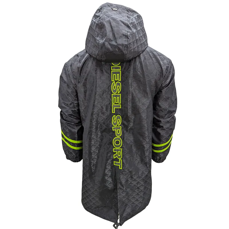 diesel awwt-lillie mens parka jacket hooded raincoat waterproof3
