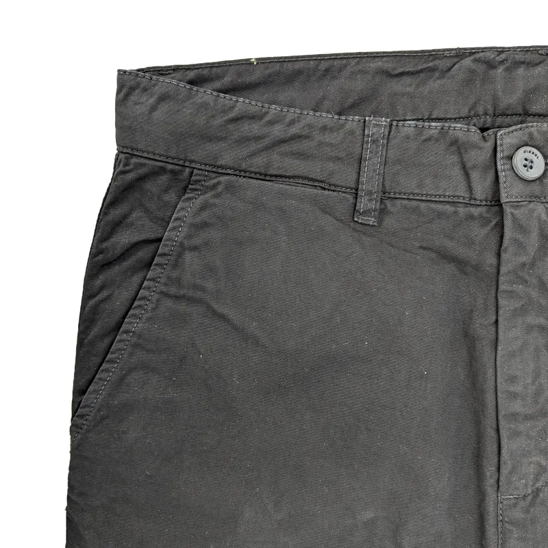 diesel p-jared a07101 mens chino trousers casual work pants black3