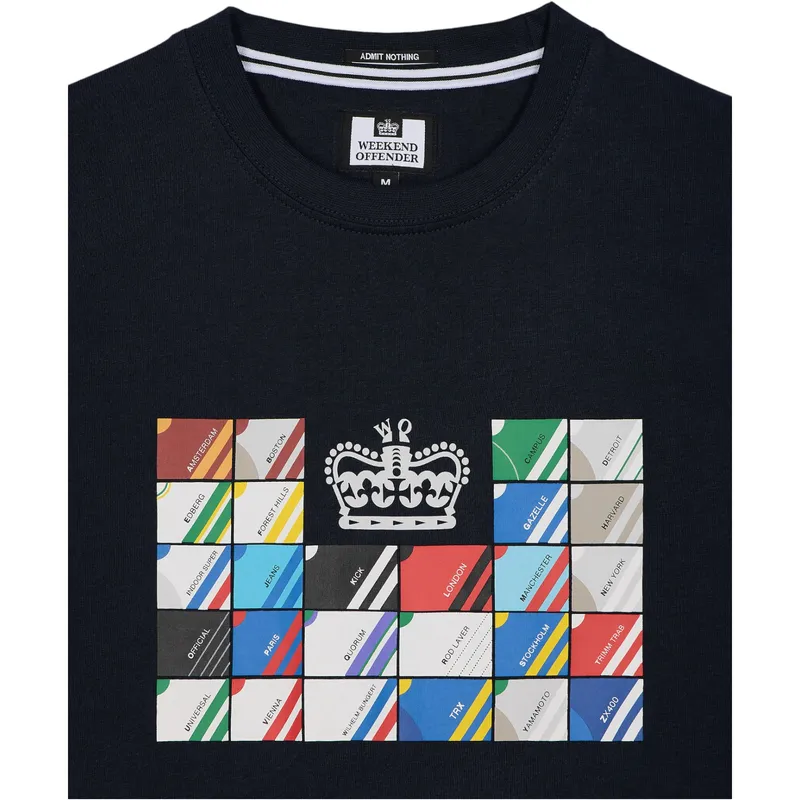 weekend offender 2409 mens t shirt navy3