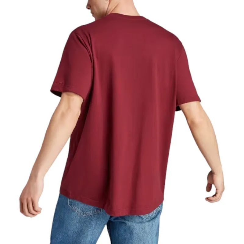 adidas ic9793 mens crew neck t shirt all season tee maroon3