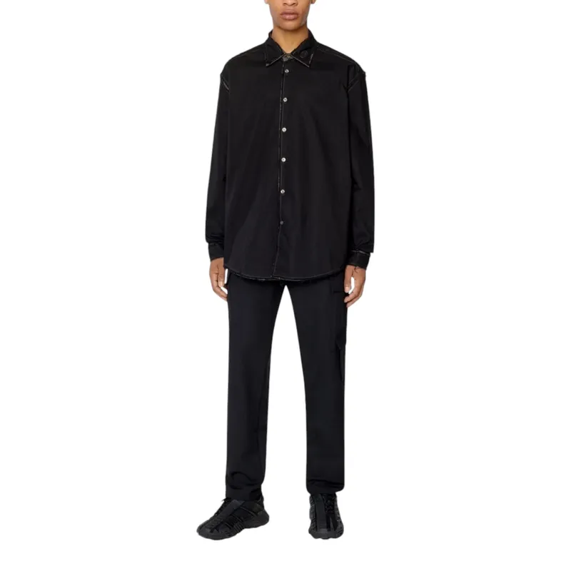 diesel s-weezer mens shirts long sleeve button up top3