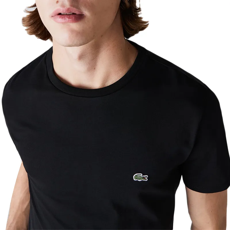 lacoste th6709 mens t shirts black3