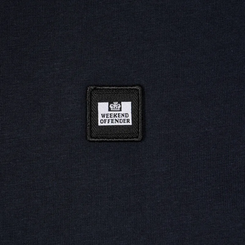 weekend offender cannon beach plus mens t shirt crew neck navy3