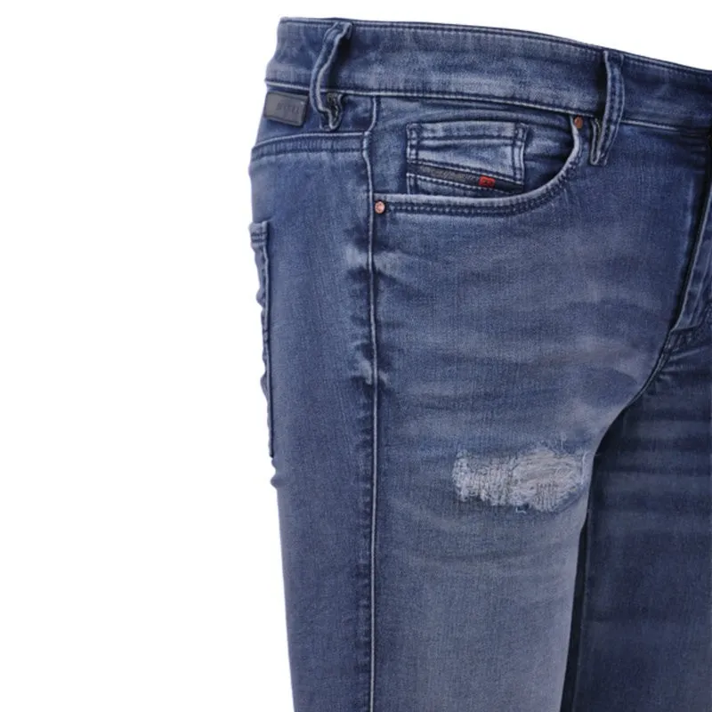 Diesel Doris Ne 0676v Womens Sweat Jeans Jogg Pants Denim Skinny
