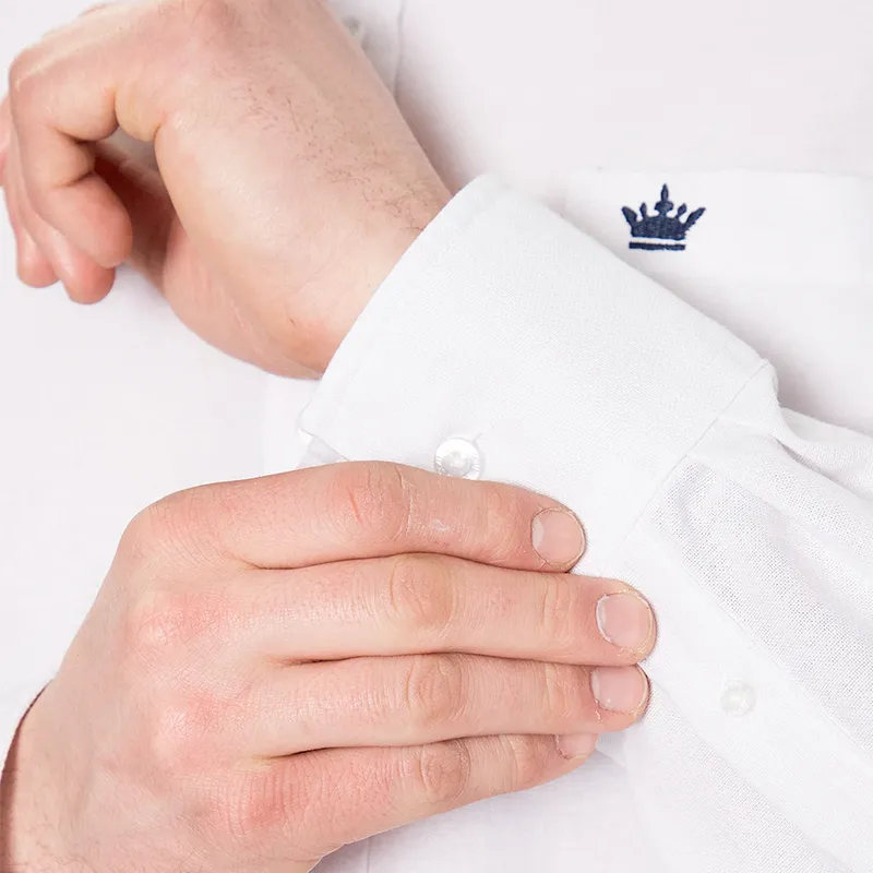 brave soul mens oxford shirt button down white3