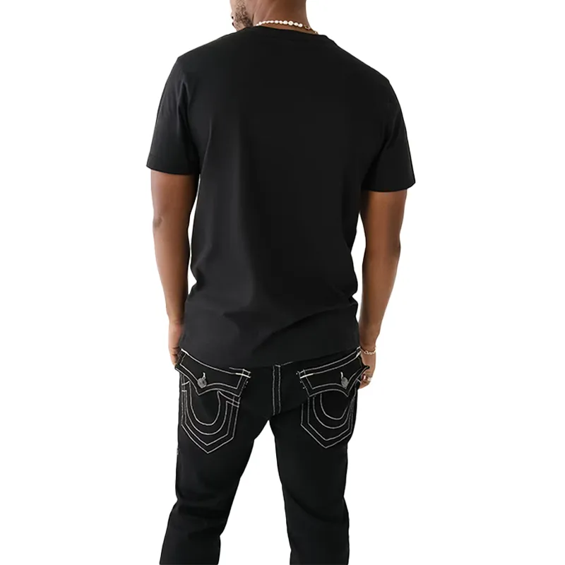 true religion 107589 mens t shirts black3