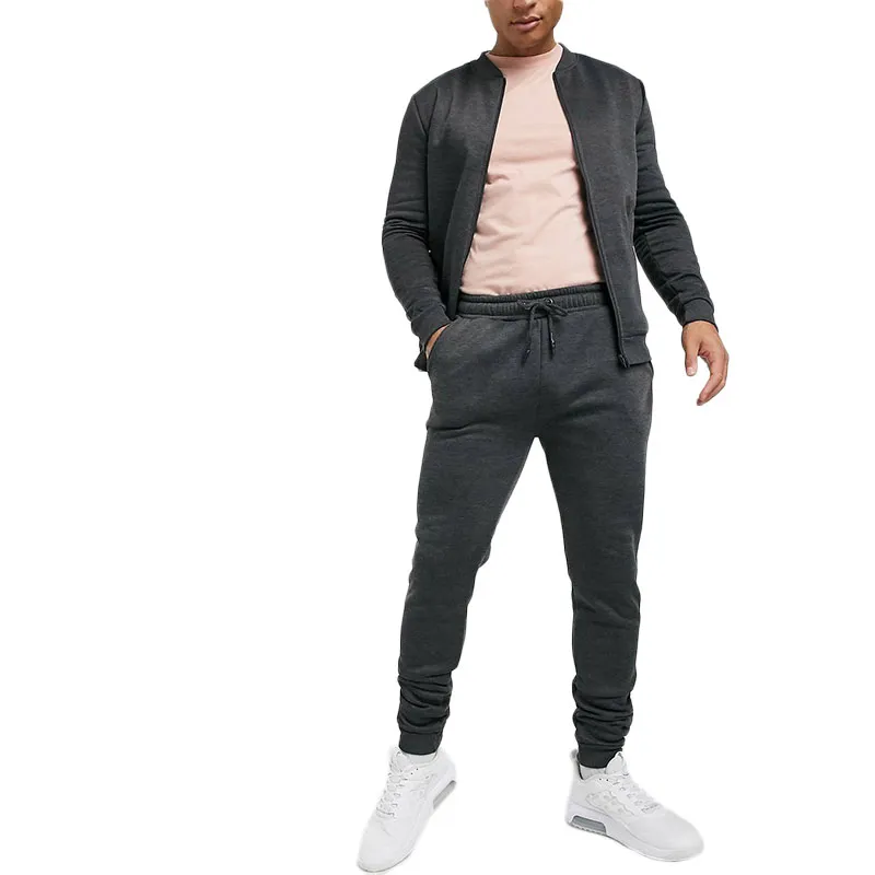 brave soul mens full tracksuit set fleece sweatshirt jogger3