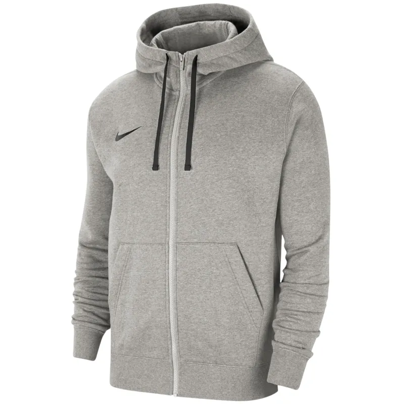 nike cw6887 mens fleece hoodie long sleeve grey3
