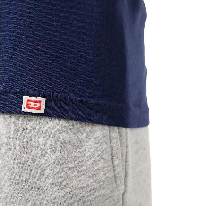 diesel umtee e4305 mens t shirts 2x pack v neck3