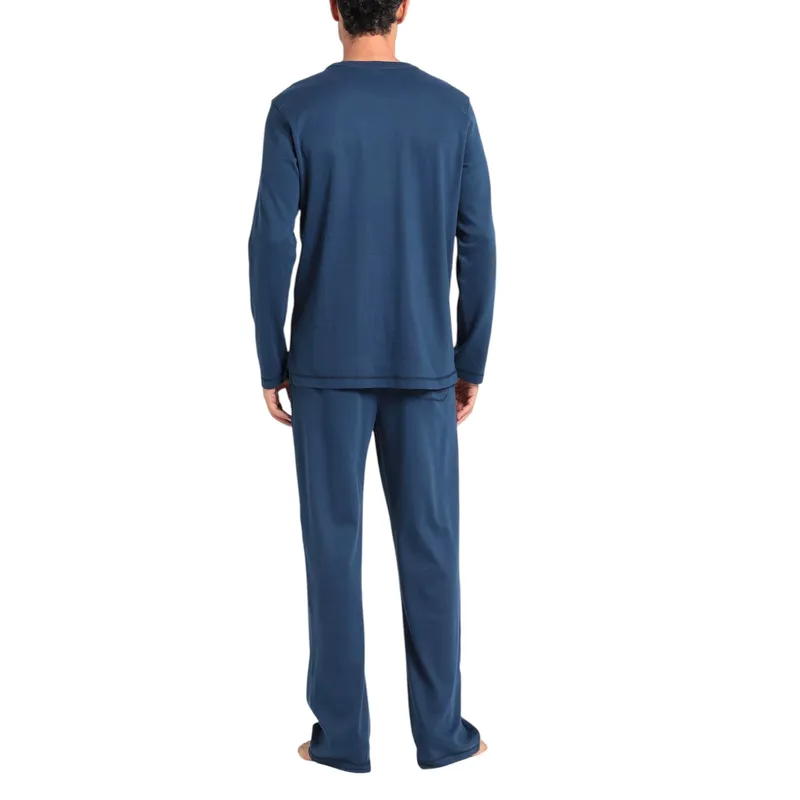 diesel mens pyjamas set long sleeve cotton sleepwear3