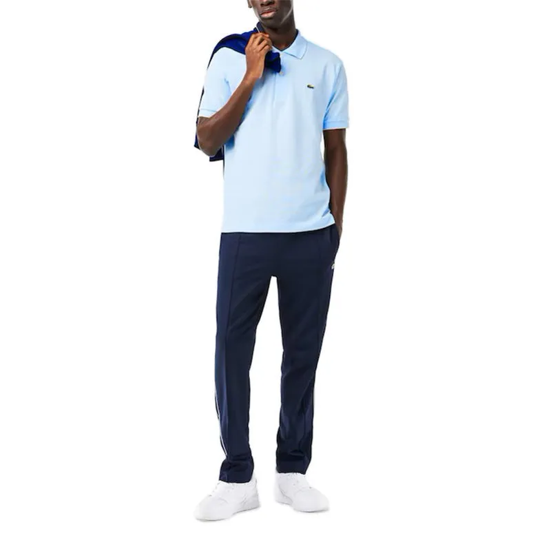 lacoste l1212 mens polo shirts light blue4