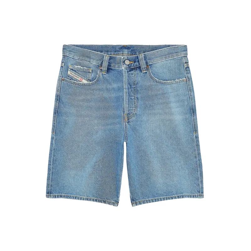 diesel regular-short mens denim shorts casual summer beachwear blue4