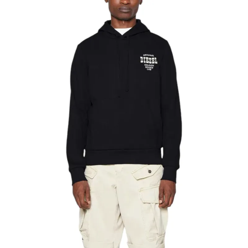 diesel s-ginn-k28 0hayt mens hoodie oversized black4