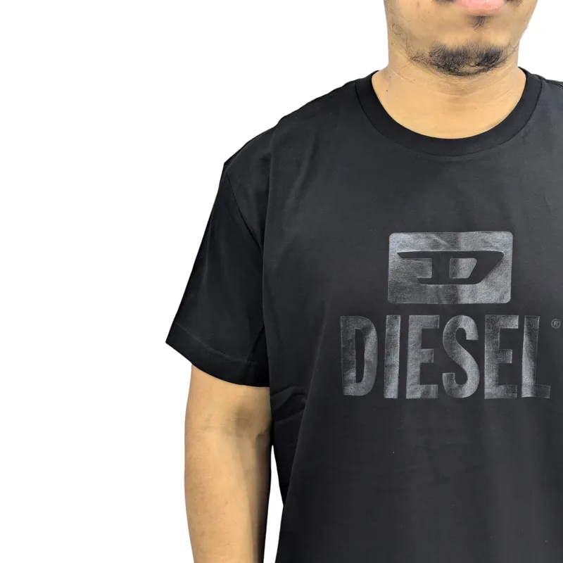 Diesel T Diego Tone On Tone Mens T Shirts Cotton Summer Tee