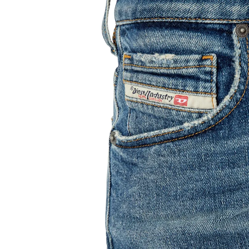 diesel 1999 007l1 womens denim jeans loose fit blue pants4