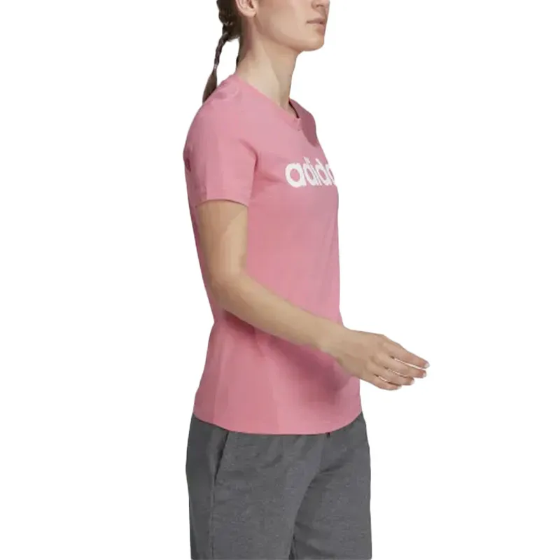 adidas h07831 women t shirts slim fit crew neck casual sports tee4