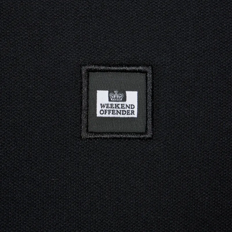 weekend offender caneiros plus mens polo shirts black4
