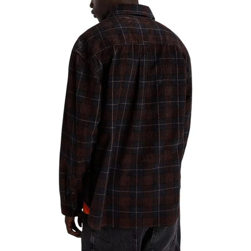 mens shirts winter jackets button up long sleeve vintage quilted check shackets4