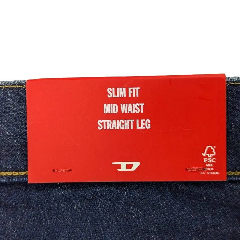 diesel 1995 mens denim jeans mid waist straight leg4