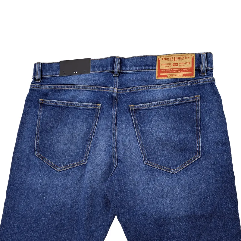 diesel 2019 d-strukt r0r72 mens denim jeans slim fit distressed4