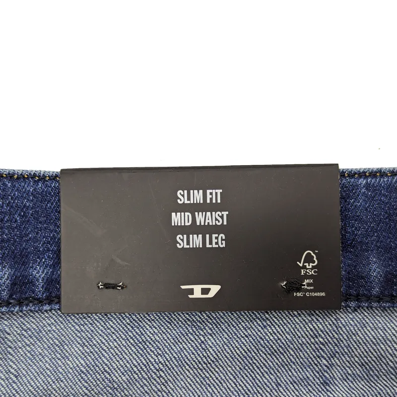 diesel 2019 d-strukt r9c87 mens denim jeans stretch slim leg4