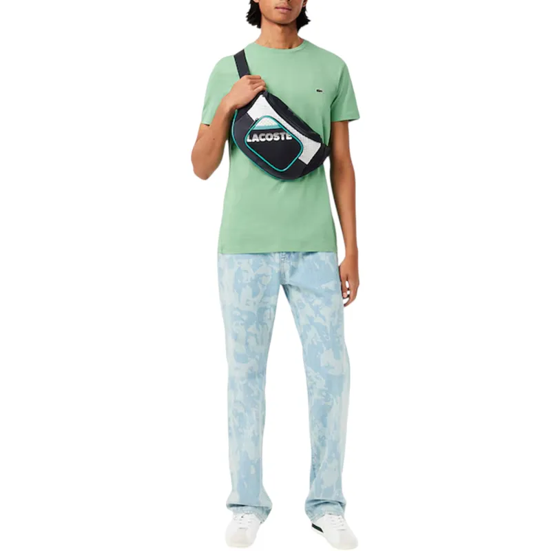 lacoste th6709 mens t shirts liamone green4