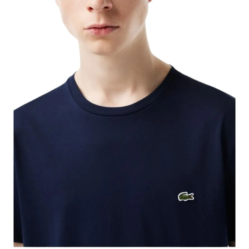 lacoste th6709 mens t shirts navy4