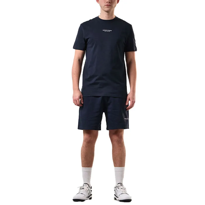 weekend offender mens t shirts navy and lavender4