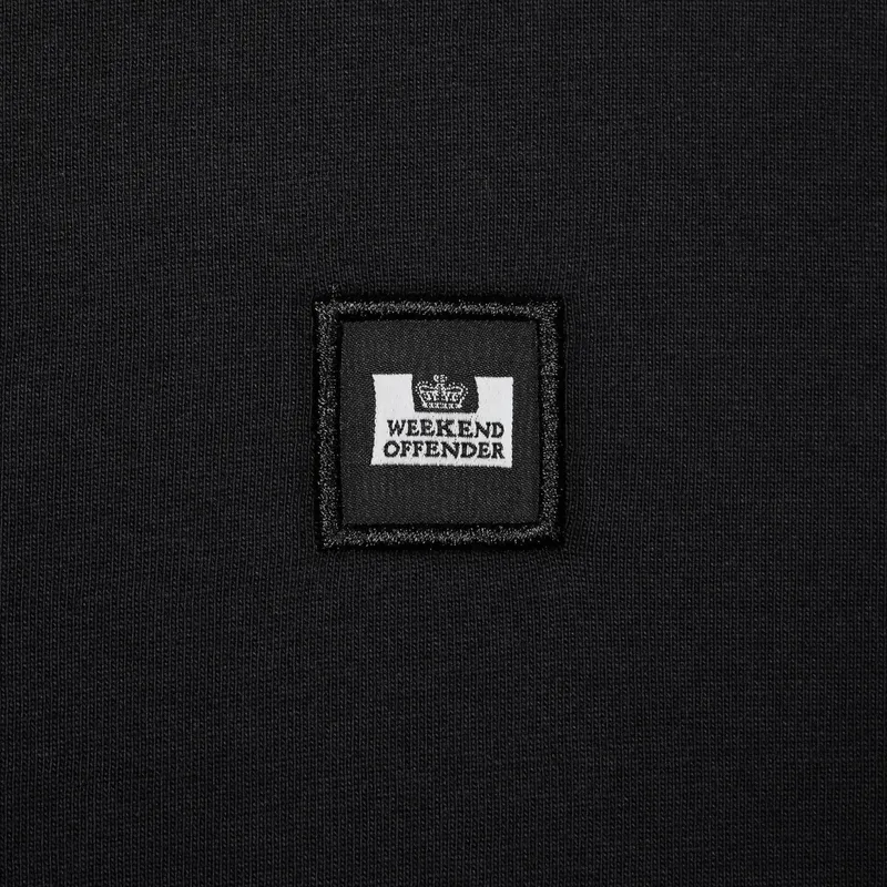weekend offender mens t shirts plain cotton tops black4
