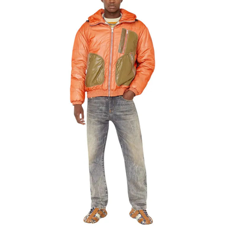 diesel w-nam 0pdam mens puffer jacket down padded hoody4