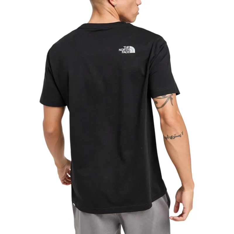 the north face mens t shirts simple dome black t-shirt4